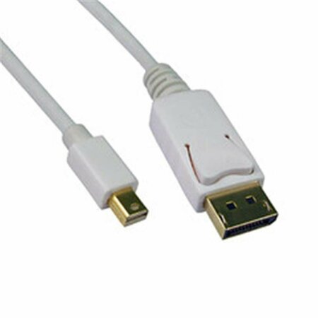 AISH Mini DisplayPort 1.2 Video Cable, Mini DisplayPort Male to DisplayPort Male, 10 foot AI123287